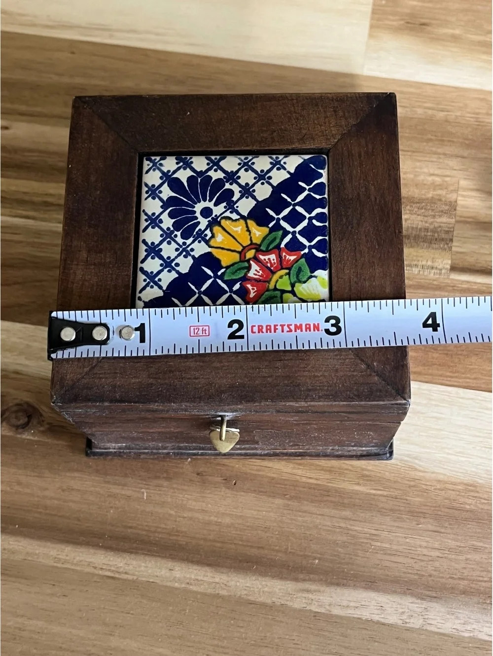 Wooden trinket box